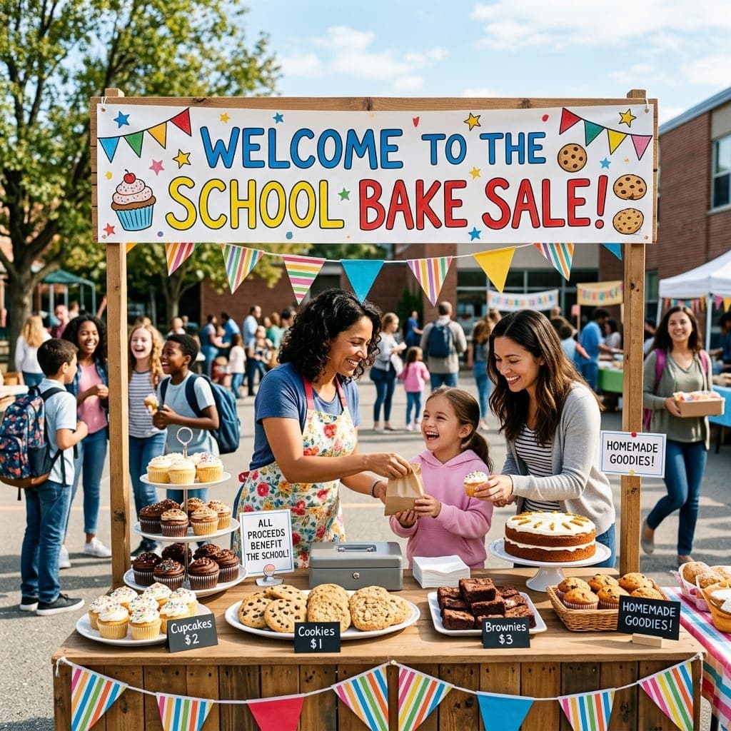Bake Sale Fundraiser Success — photo 1 of 2